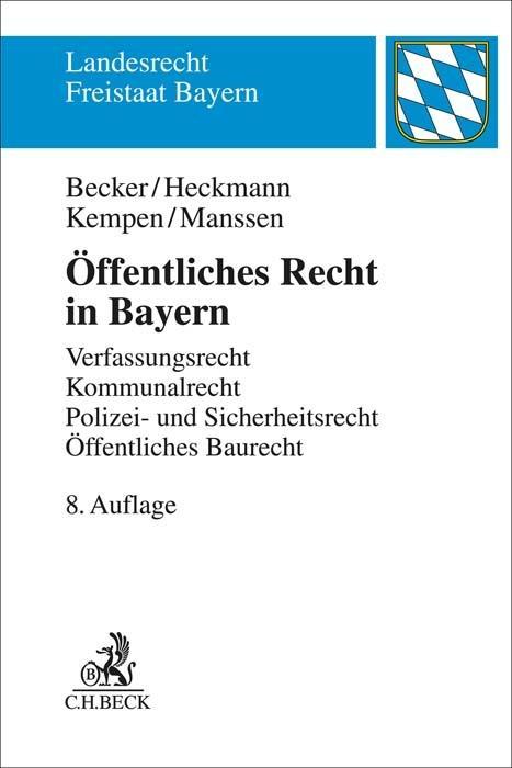 Vorderes Coverbild Öffentliches Recht in Bayern