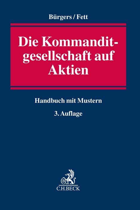 Vorderes Coverbild Die Kommanditgesellschaft auf Aktien