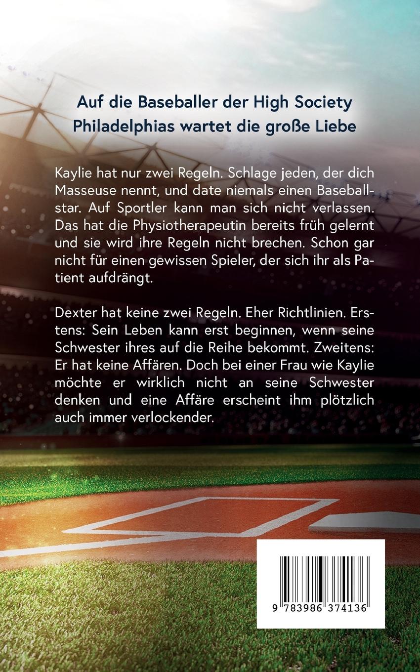 Rückseitencover Küss niemals einen Baseballer