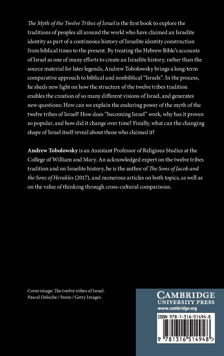 Rückseitencover The Myth of the Twelve Tribes of Israel