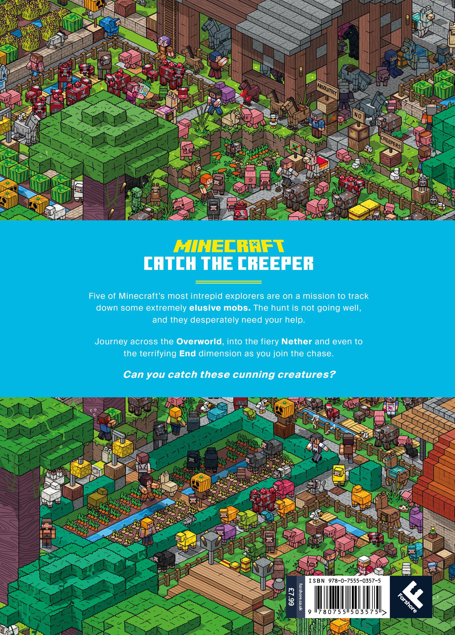 Rückseitencover Minecraft Catch the Creeper and Other Mobs