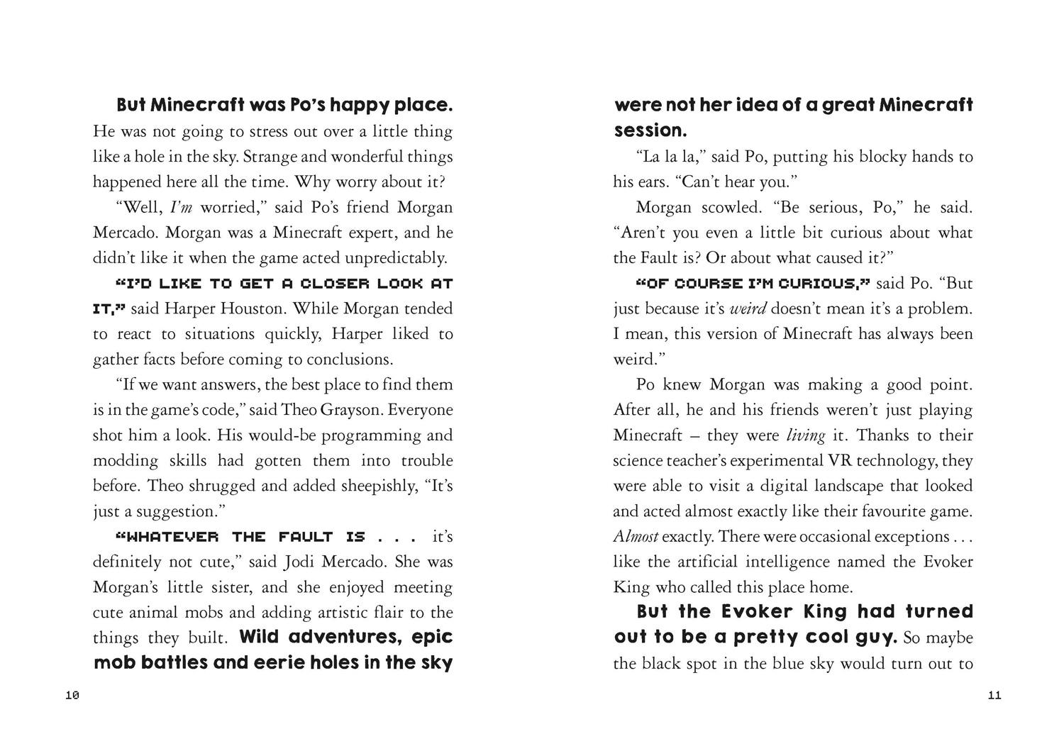 Beispielinhalt (Bild) Minecraft: Mobs Rule!