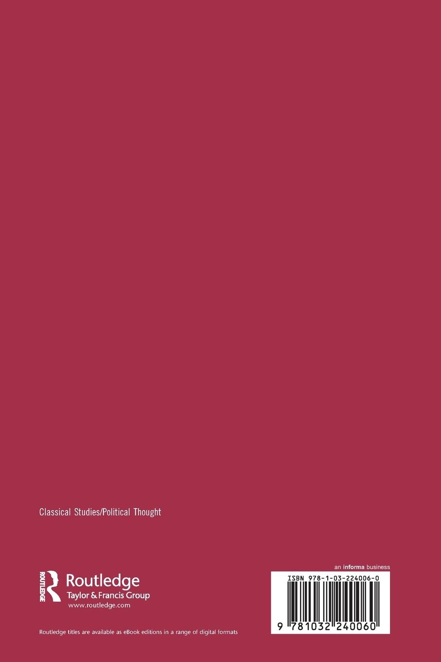 Rückseitencover The Discourse of Kingship in Classical Greece