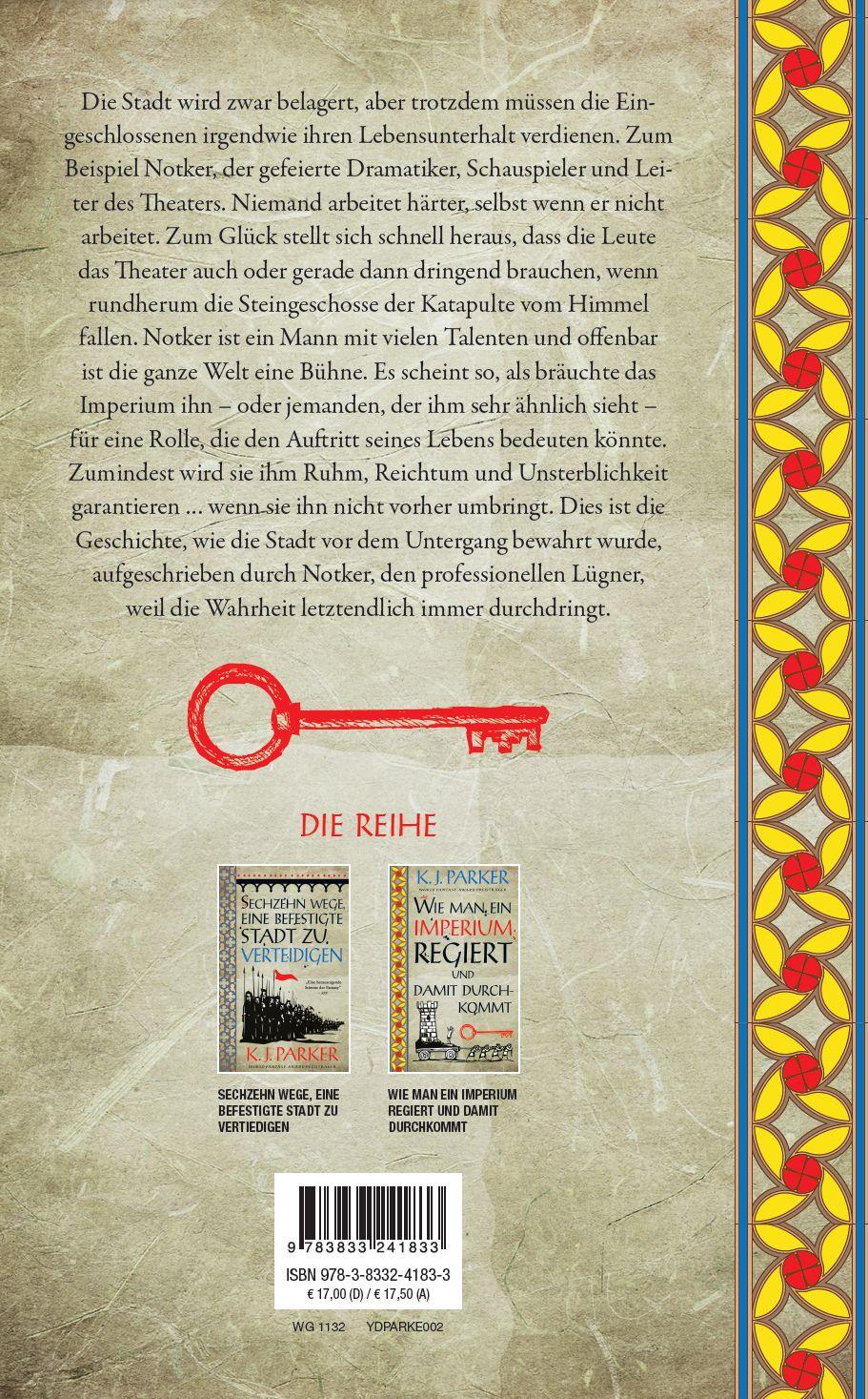 Rückseitencover Wie man ein Imperium regiert und damit durchkommt