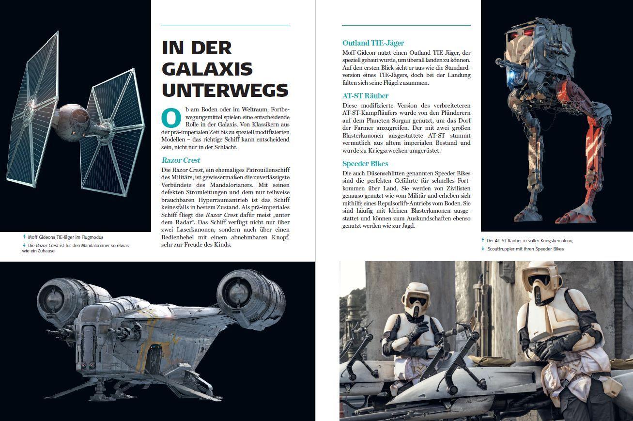 Beispielinhalt (Bild) Star Wars: The Mandalorian - Das Buch zur Serie: Staffel Eins und Zwei
