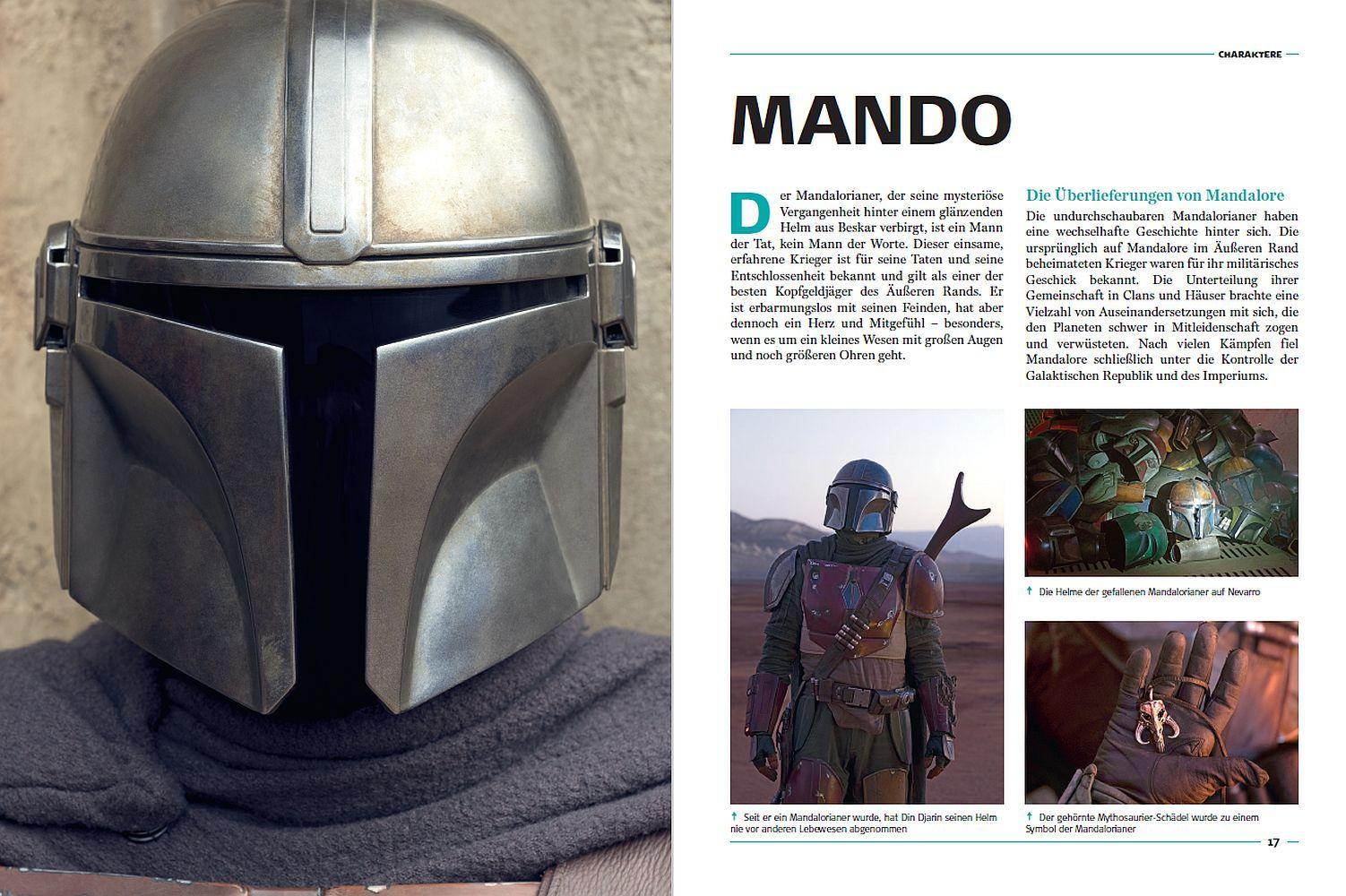 Beispielinhalt (Bild) Star Wars: The Mandalorian - Das Buch zur Serie: Staffel Eins und Zwei