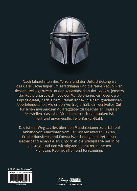 Rückseitencover Star Wars: The Mandalorian - Das Buch zur Serie: Staffel Eins und Zwei
