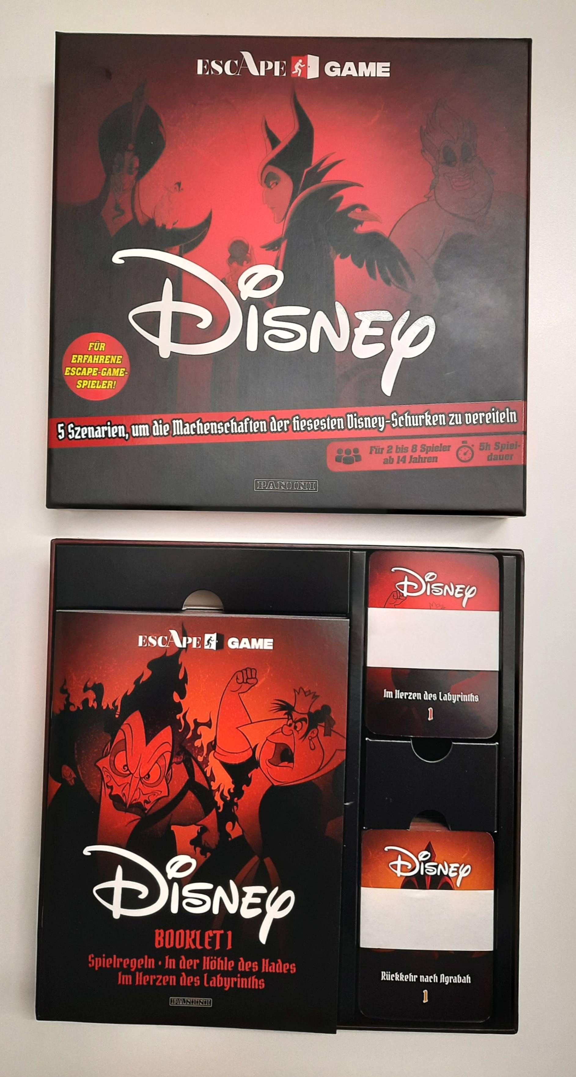 Beispielinhalt (Bild) Escape Game: Disney