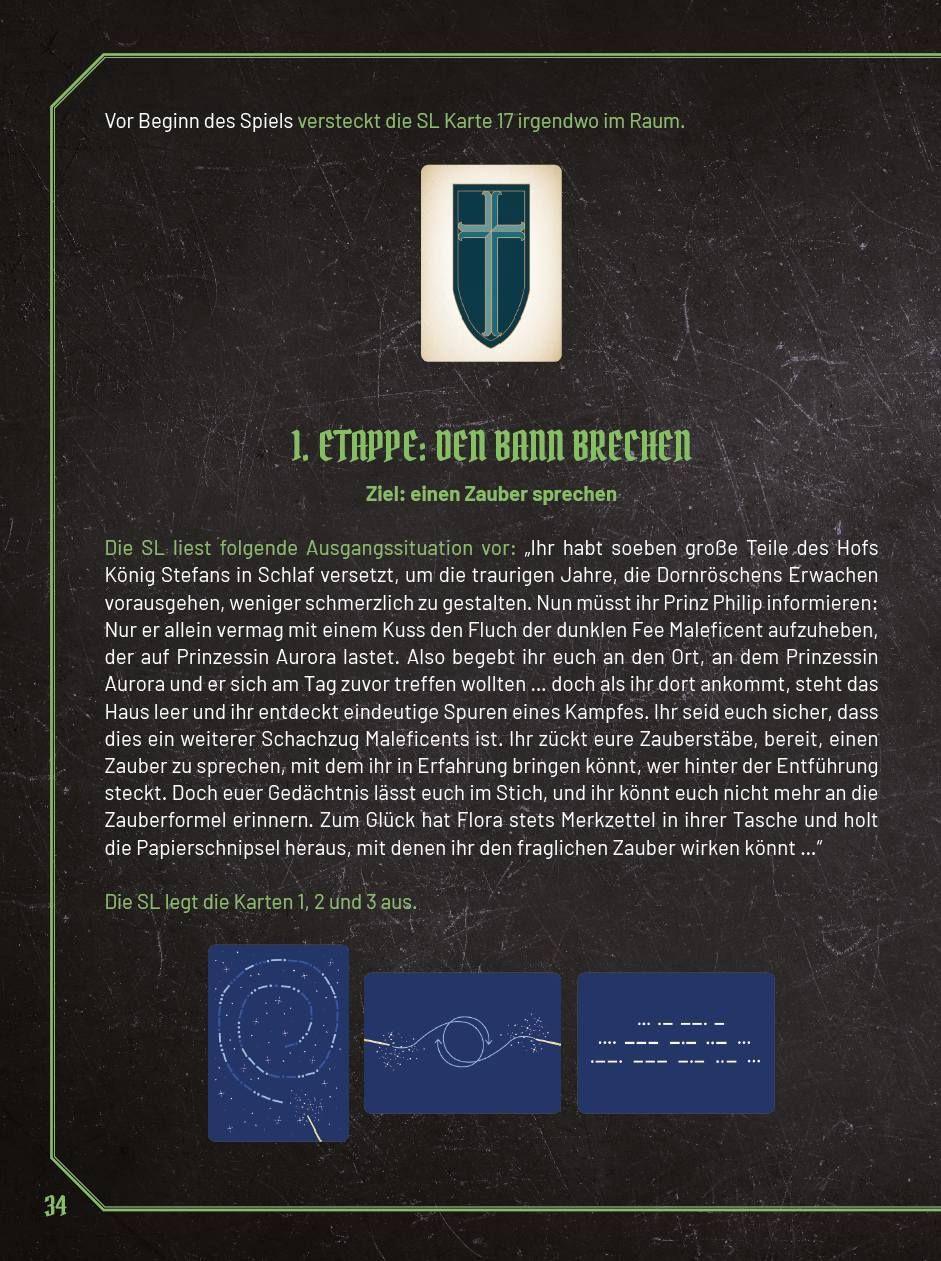 Beispielinhalt (Bild) Escape Game: Disney