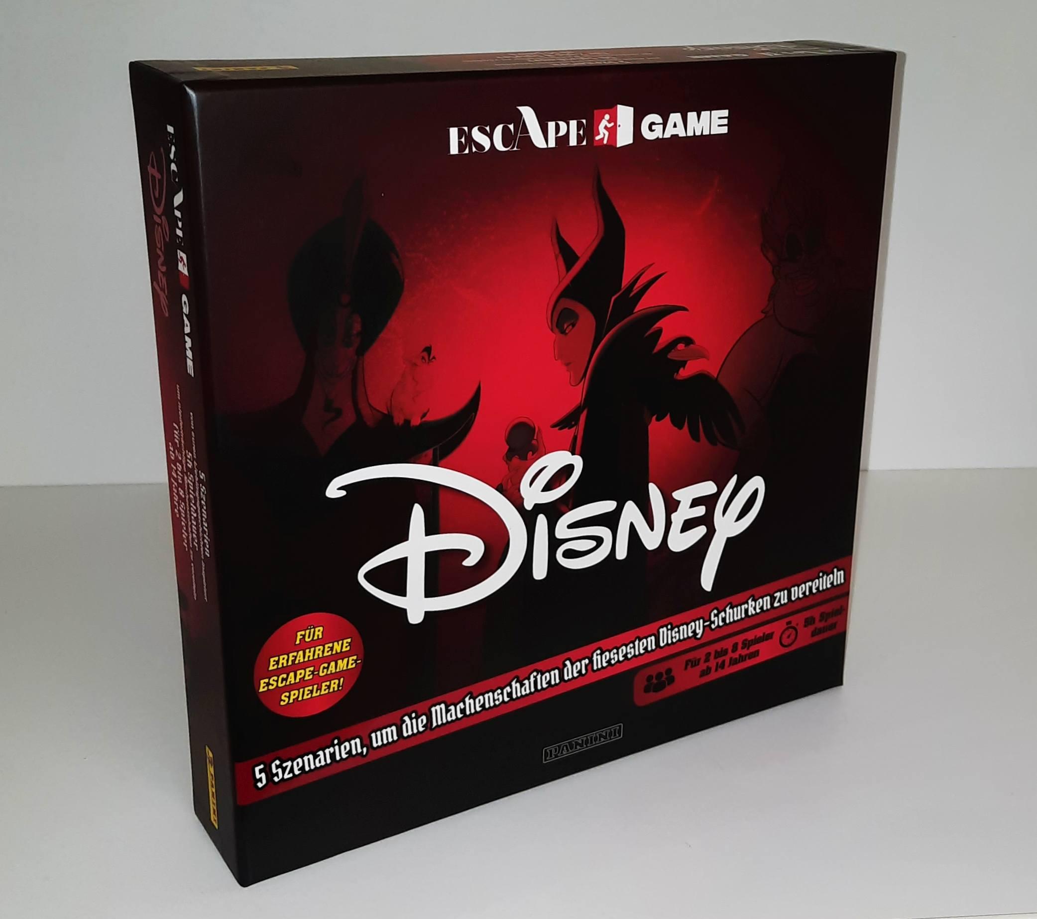 Vorderes Coverbild Escape Game: Disney