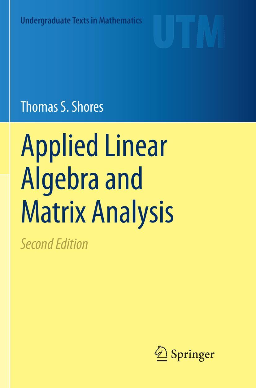 Vorderes Coverbild Applied Linear Algebra and Matrix Analysis