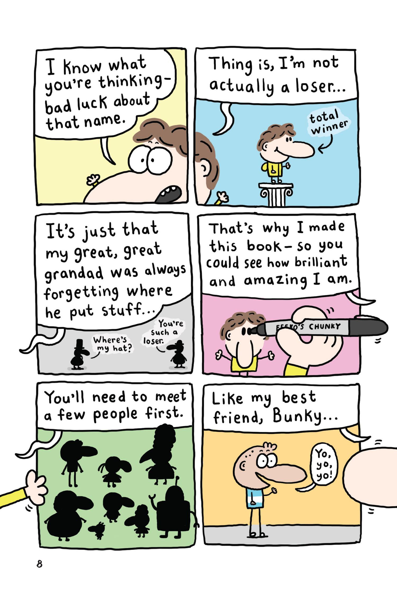 Beispielinhalt (Bild) Barry Loser: Total Winner