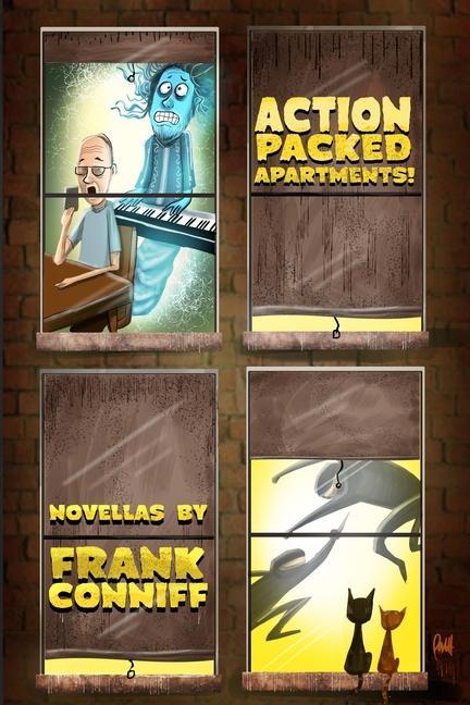 Vorderes Coverbild Action-Packed Apartments!: Novellas By Frank Conniff