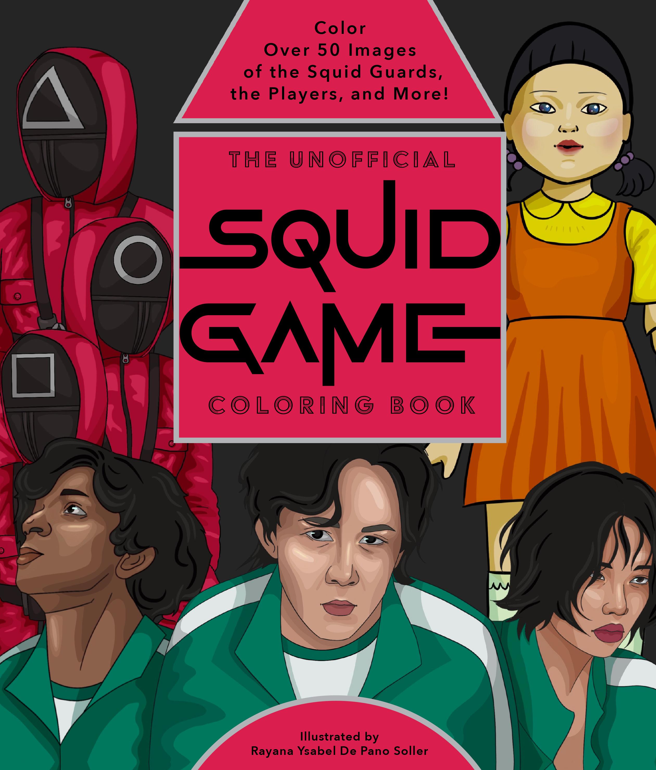 Vorderes Coverbild The Unofficial Squid Game Coloring Book