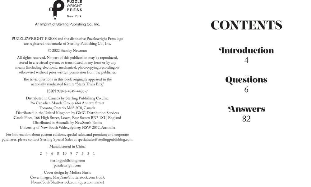 Beispielinhalt (Bild) Sit & Solve Quick Trivia