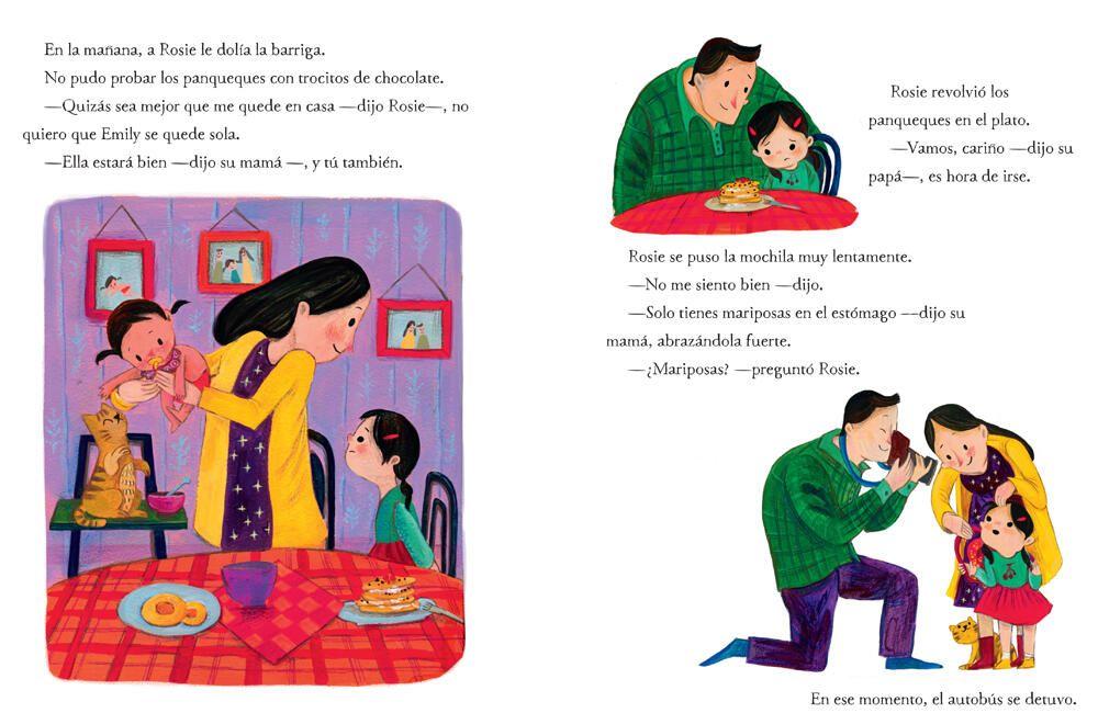 Beispielinhalt (Bild) Mariposas en el primer dia de clases (Spanish Edition)