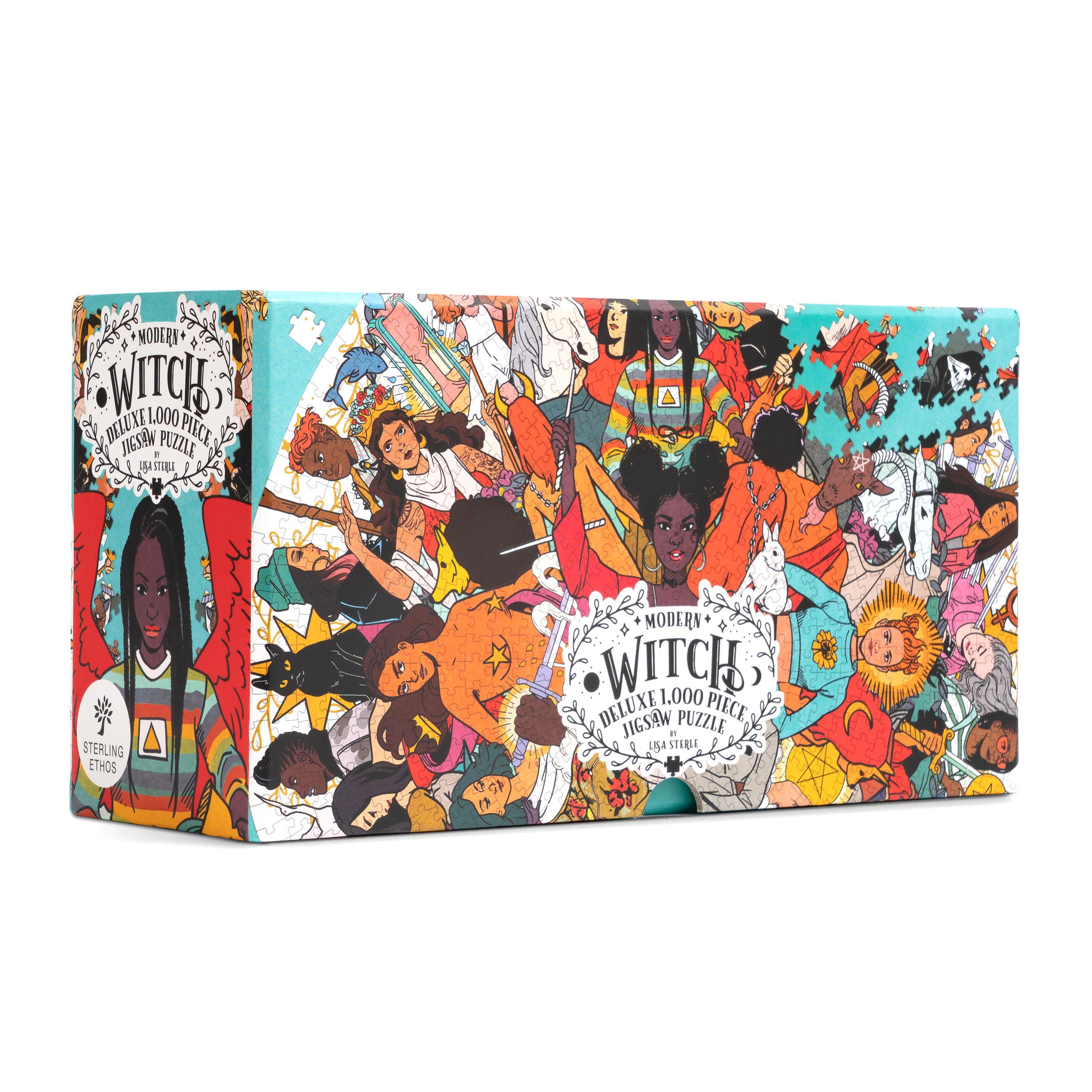Vorderes Coverbild The Modern Witch Deluxe 1,000 Piece Jigsaw Puzzle