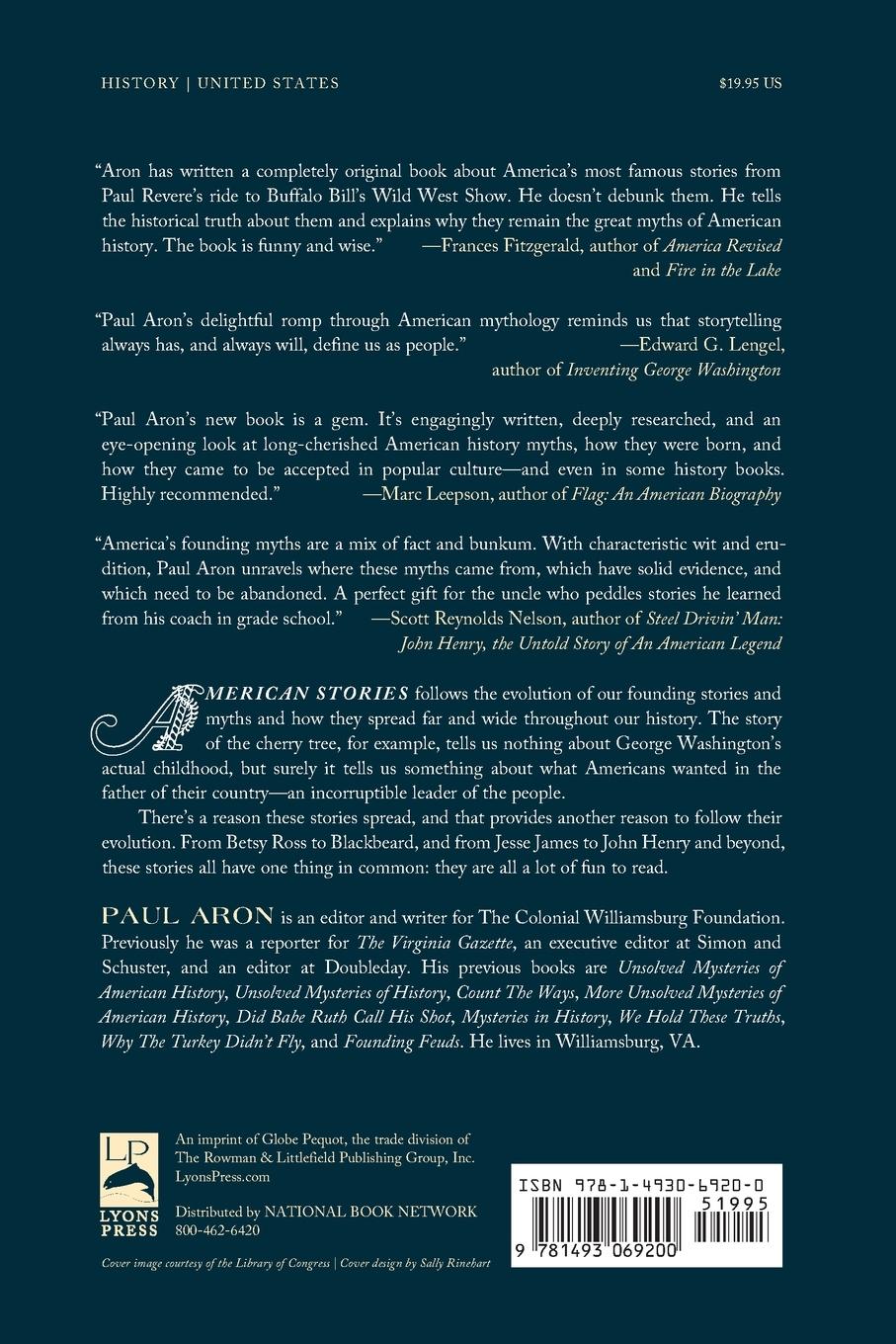 Rückseitencover American Stories