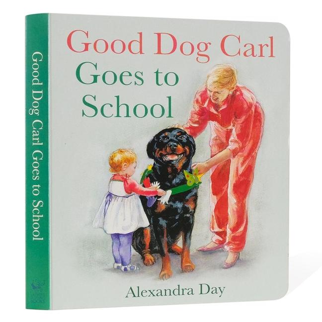 Vorderes Coverbild Good Dog Carl Goes to School Board Book