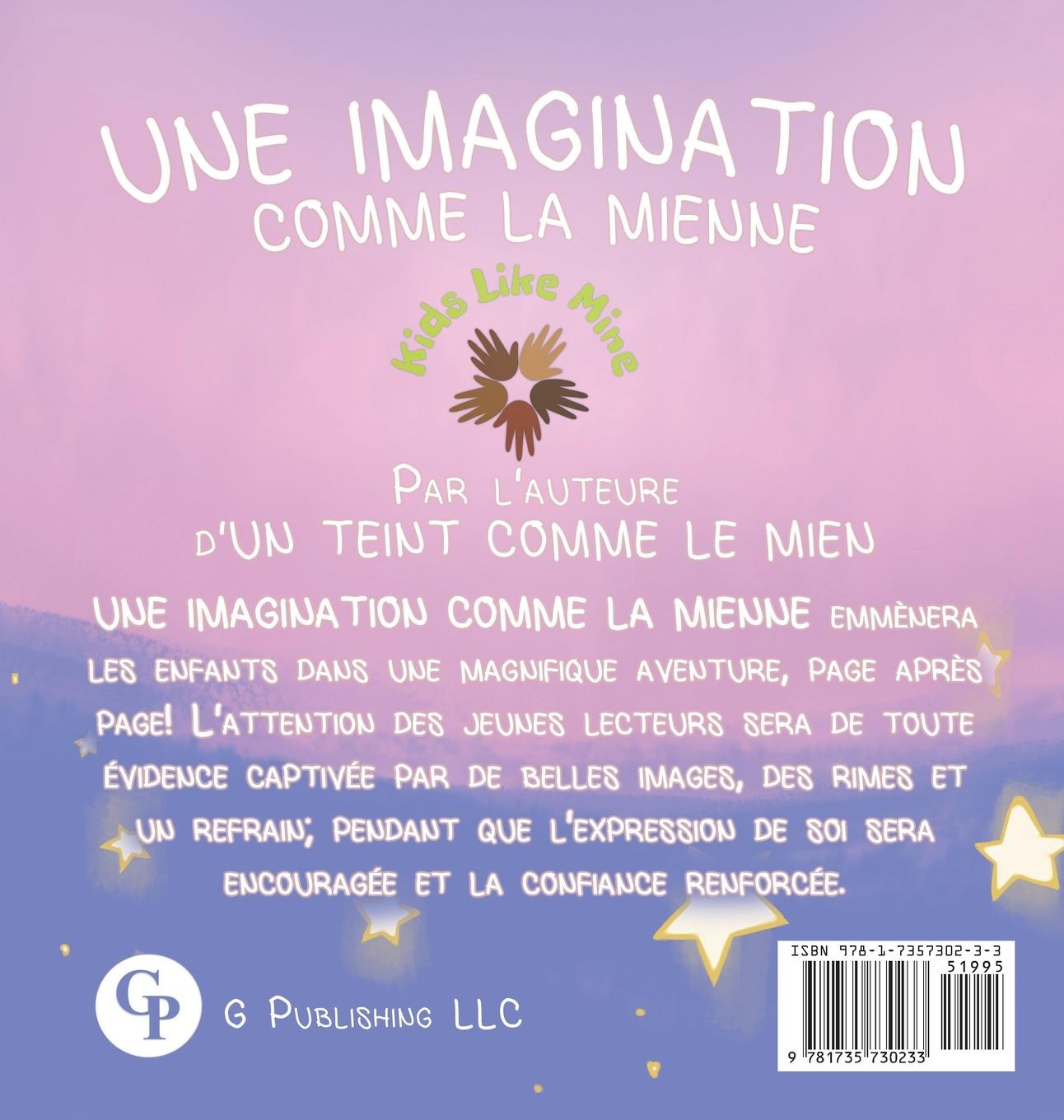 Rückseitencover Une Imagination Comme La Mienne