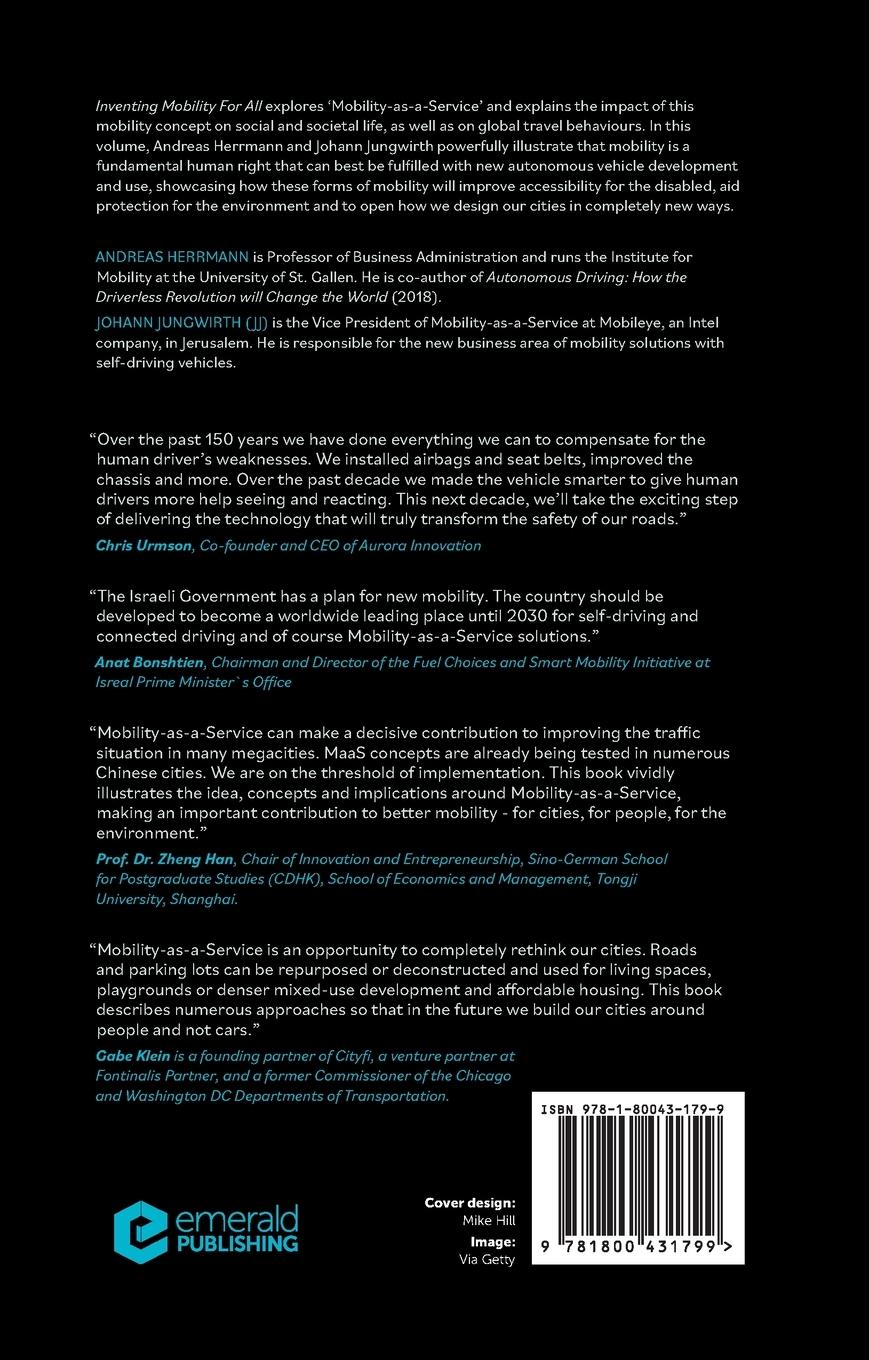 Rückseitencover Inventing Mobility for All