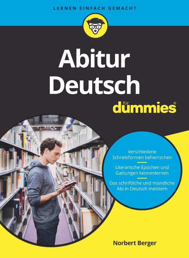 Vorderes Coverbild Abitur Deutsch für Dummies
