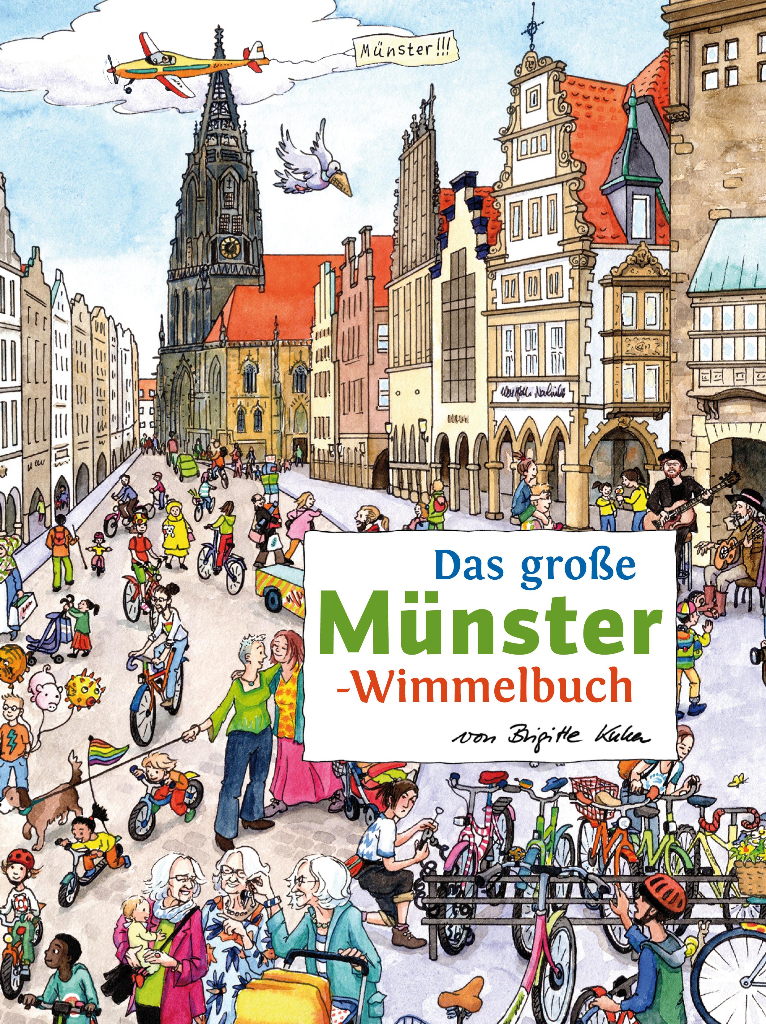 Vorderes Coverbild Das große MÜNSTER-Wimmelbuch
