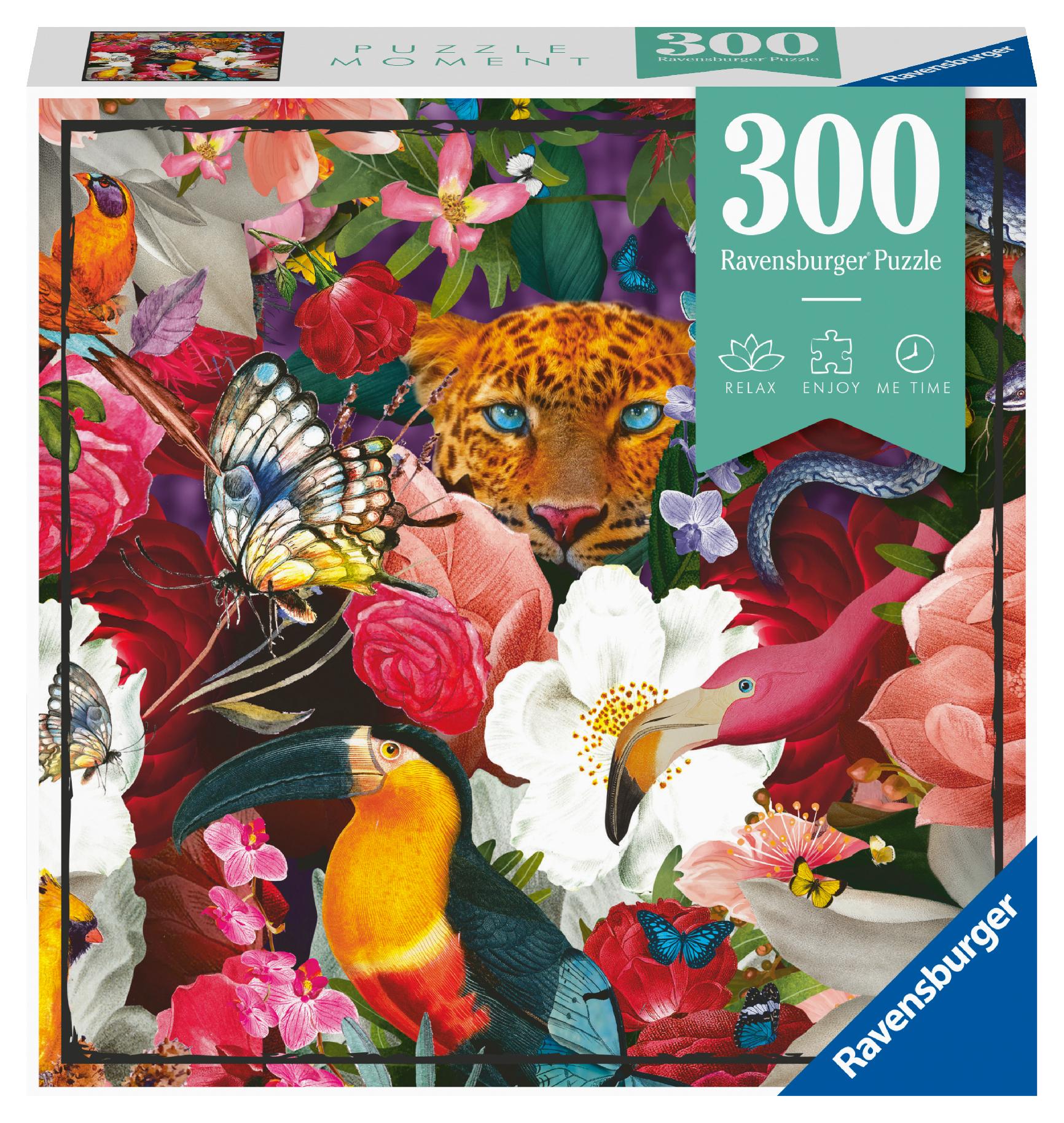 Vorderes Coverbild Ravensburger Puzzle - Flowers - Puzzle Moment 300 Teile