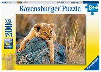 Vorderes Coverbild Ravensburger Kinderpuzzle - Kleiner Löwe - 200 Teile Puzzle für Kinder ab 8 Jahren