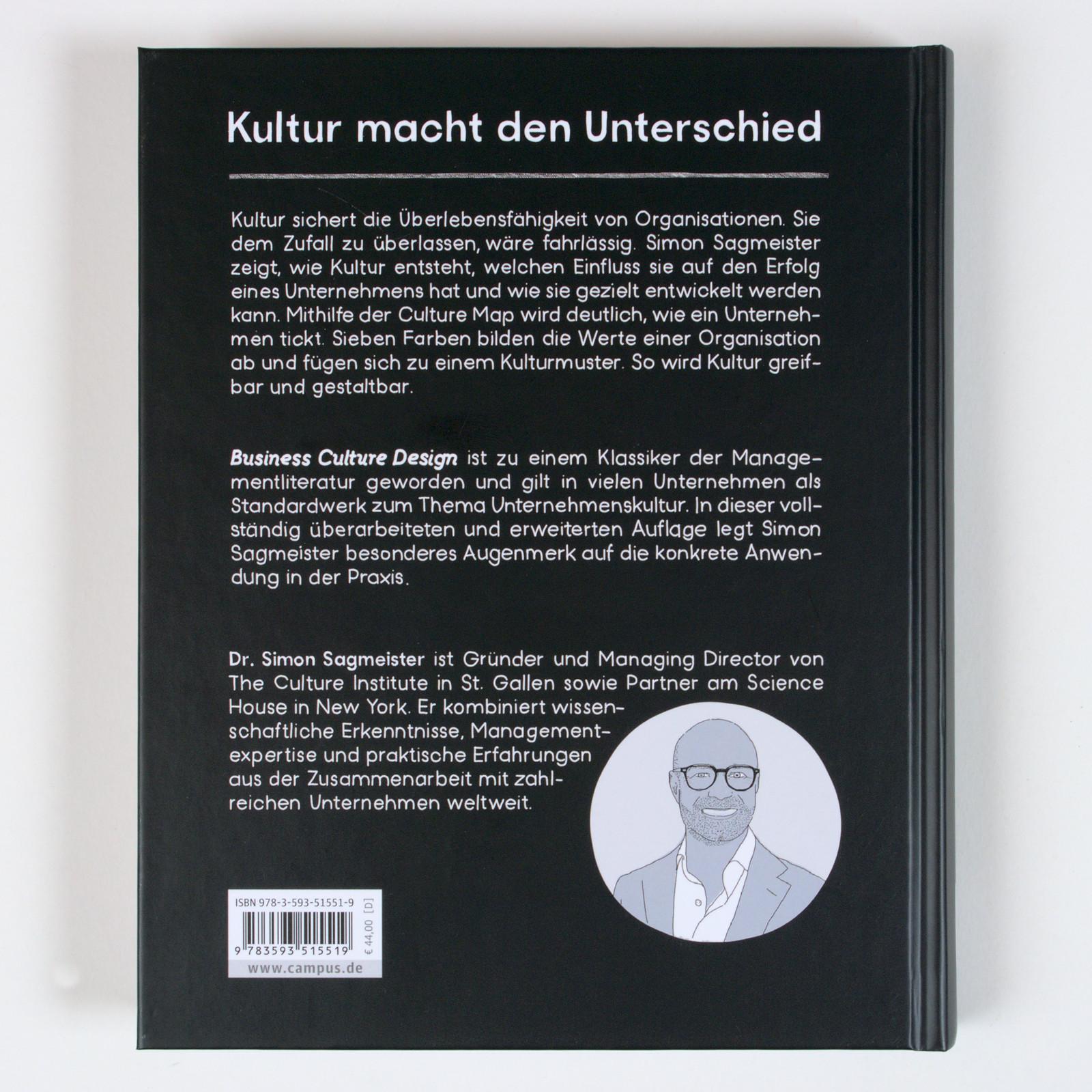 Rückseitencover Business Culture Design