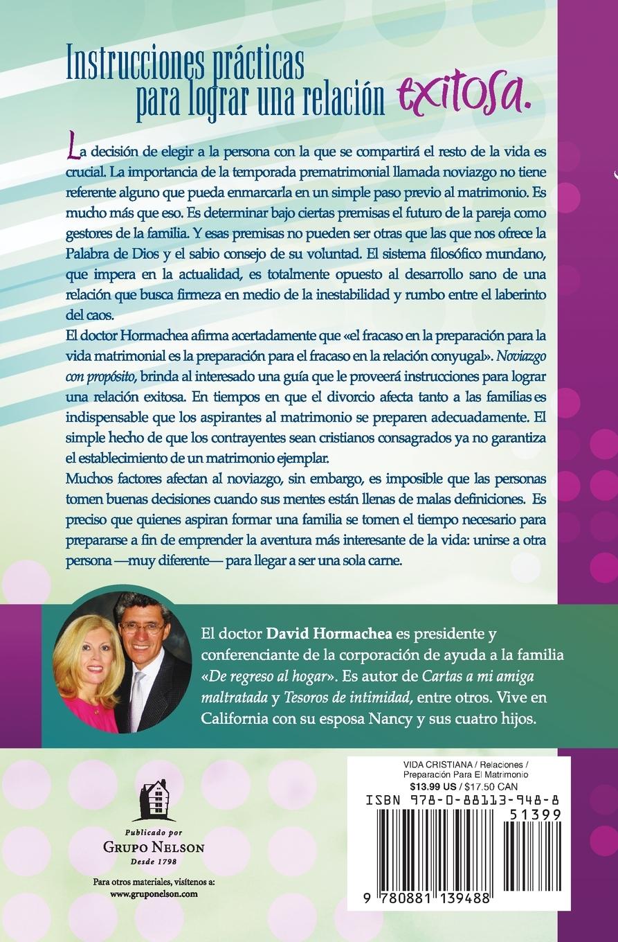 Rückseitencover Noviazgo Con Proposito