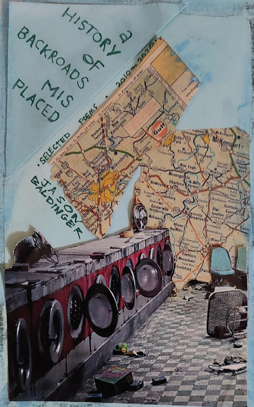 Vorderes Coverbild a history of backroads misplaced (selected poems 2010-2020)