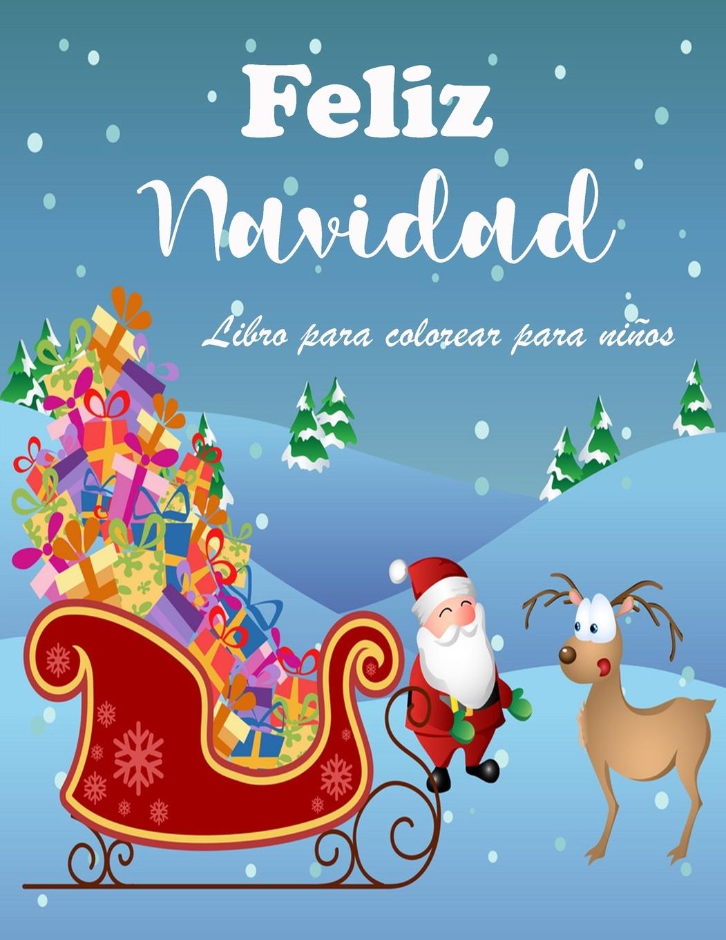 Vorderes Coverbild Increíble libro de Navidad para colorear para niños