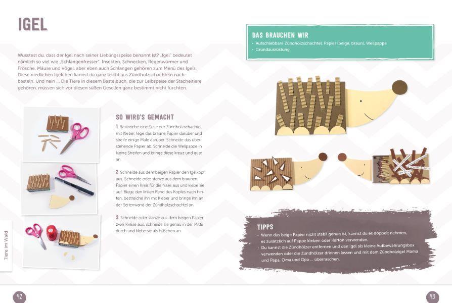 Beispielinhalt (Bild) Lieblingstiere basteln