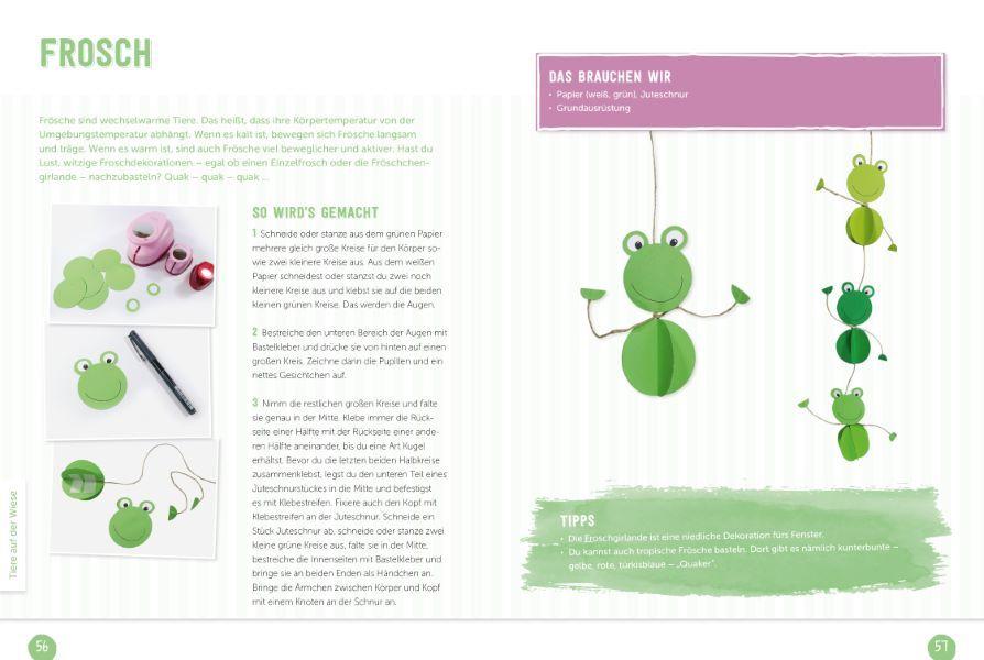 Beispielinhalt (Bild) Lieblingstiere basteln