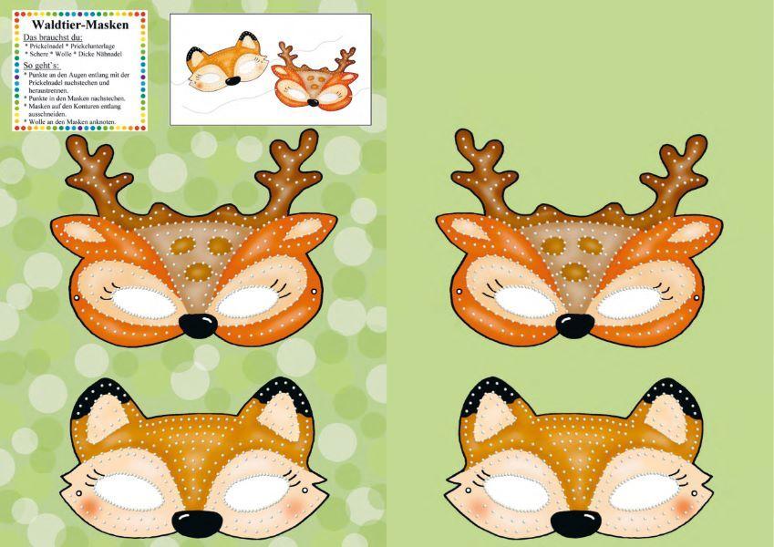 Beispielinhalt (Bild) Mein Prickel-Bastelbuch