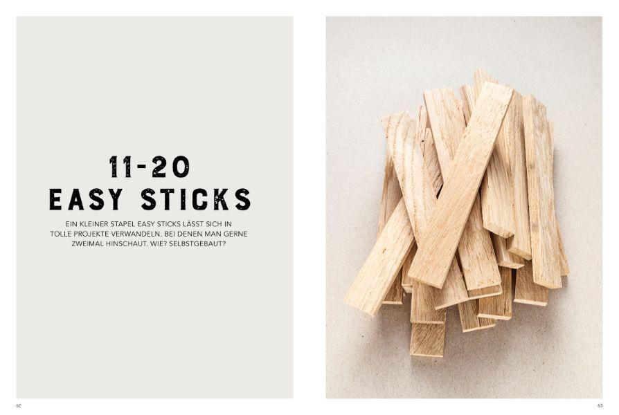 Beispielinhalt (Bild) Do it yourself mit Easy Sticks