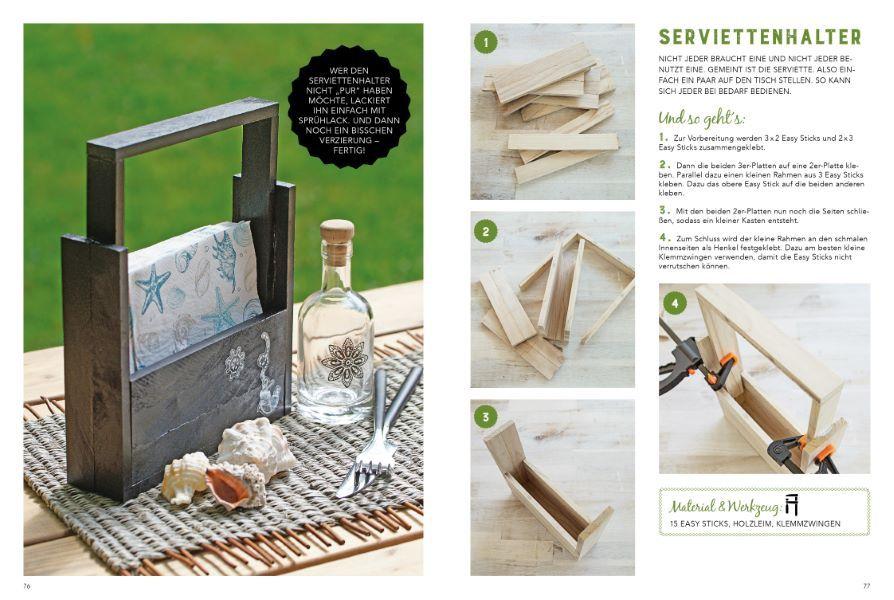 Beispielinhalt (Bild) Do it yourself mit Easy Sticks