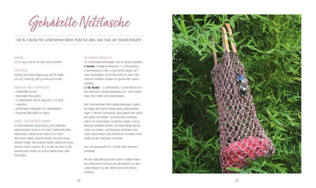 Beispielinhalt (Bild) Ideen aus Raffia-Bast