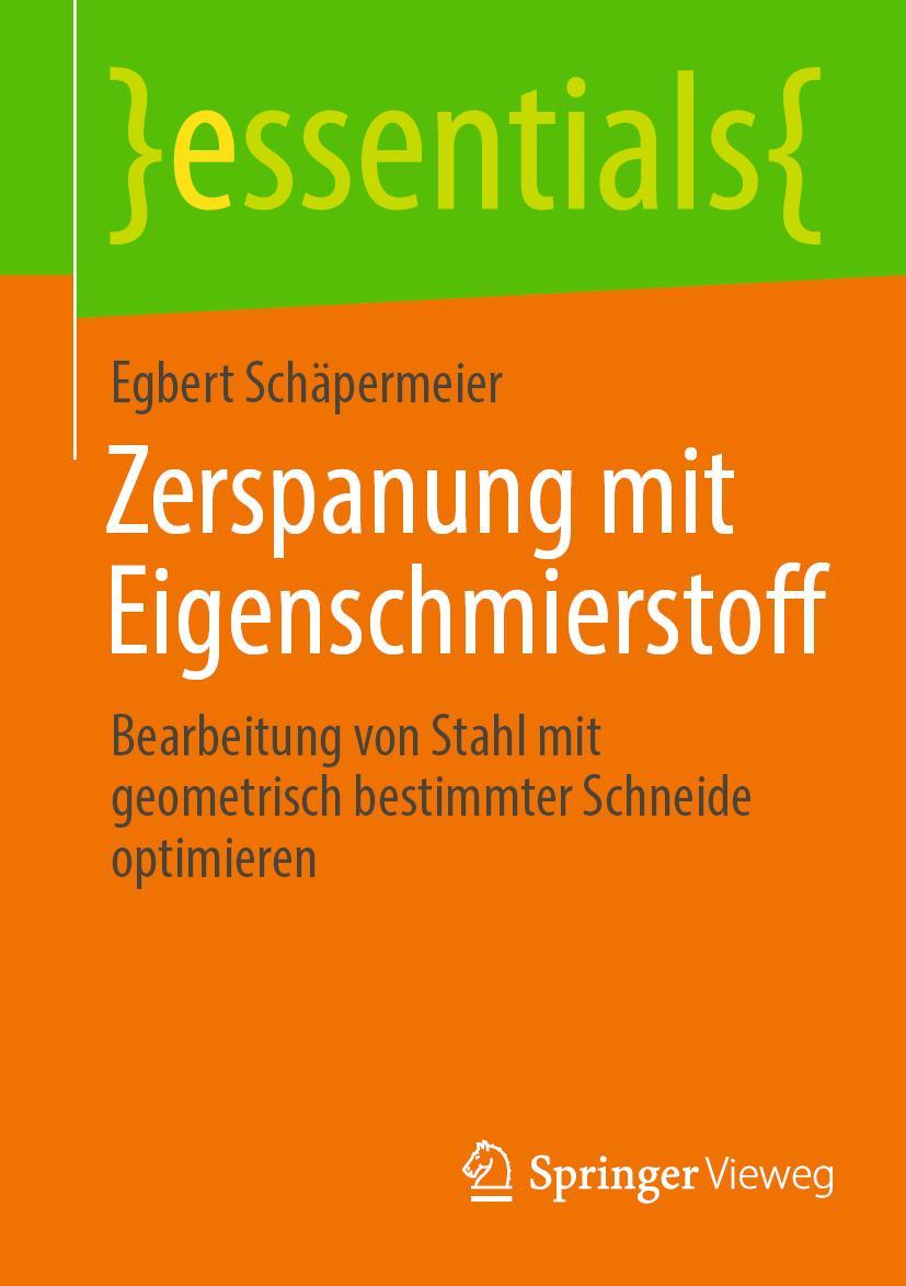Vorderes Coverbild Zerspanung mit Eigenschmierstoff