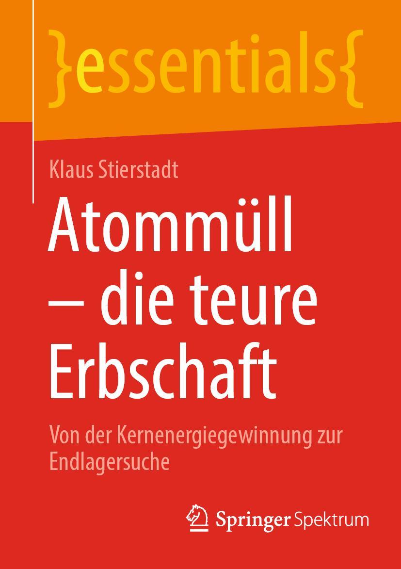Vorderes Coverbild Atommüll - die teure Erbschaft
