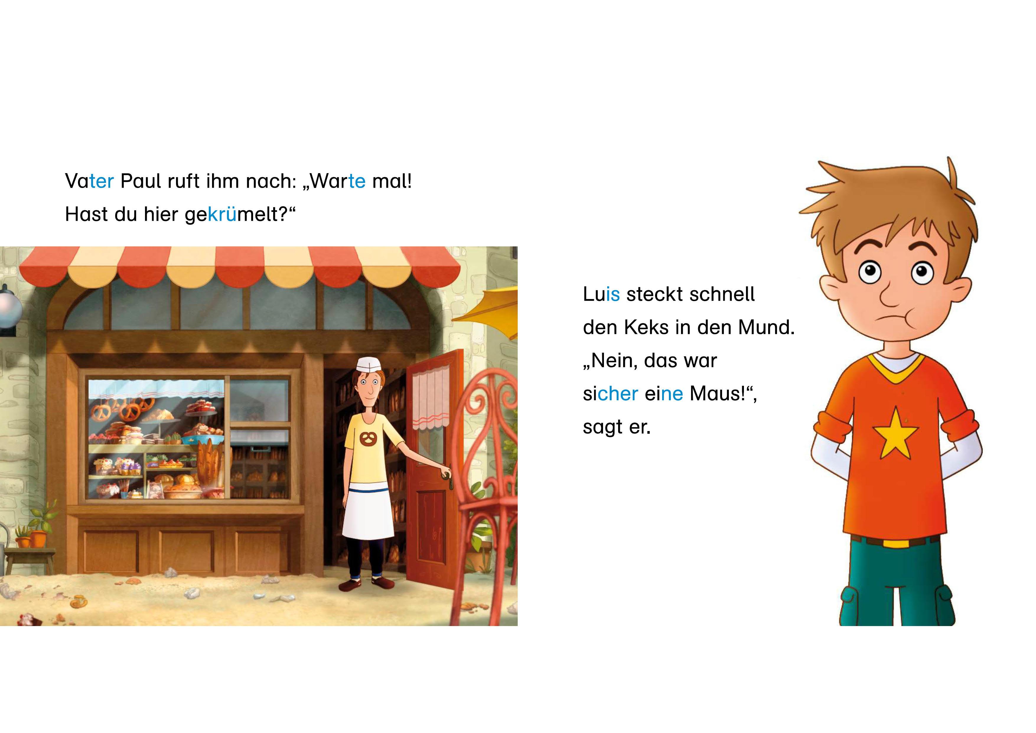 Beispielinhalt (Bild) Erstes Lesen mit Petronella Apfelmus