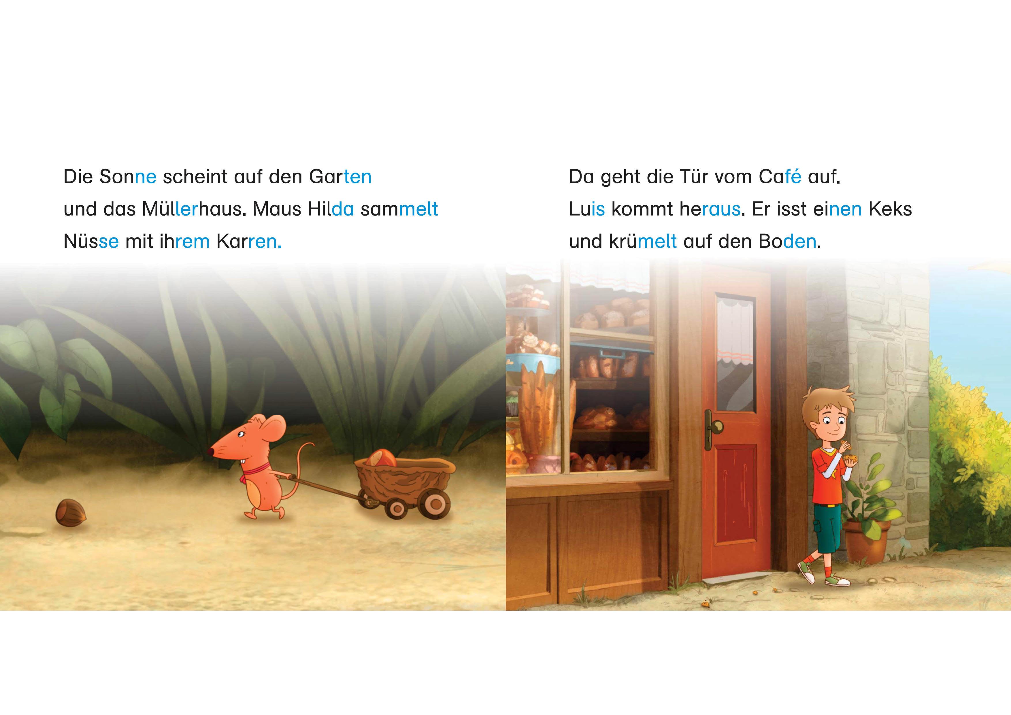 Beispielinhalt (Bild) Erstes Lesen mit Petronella Apfelmus