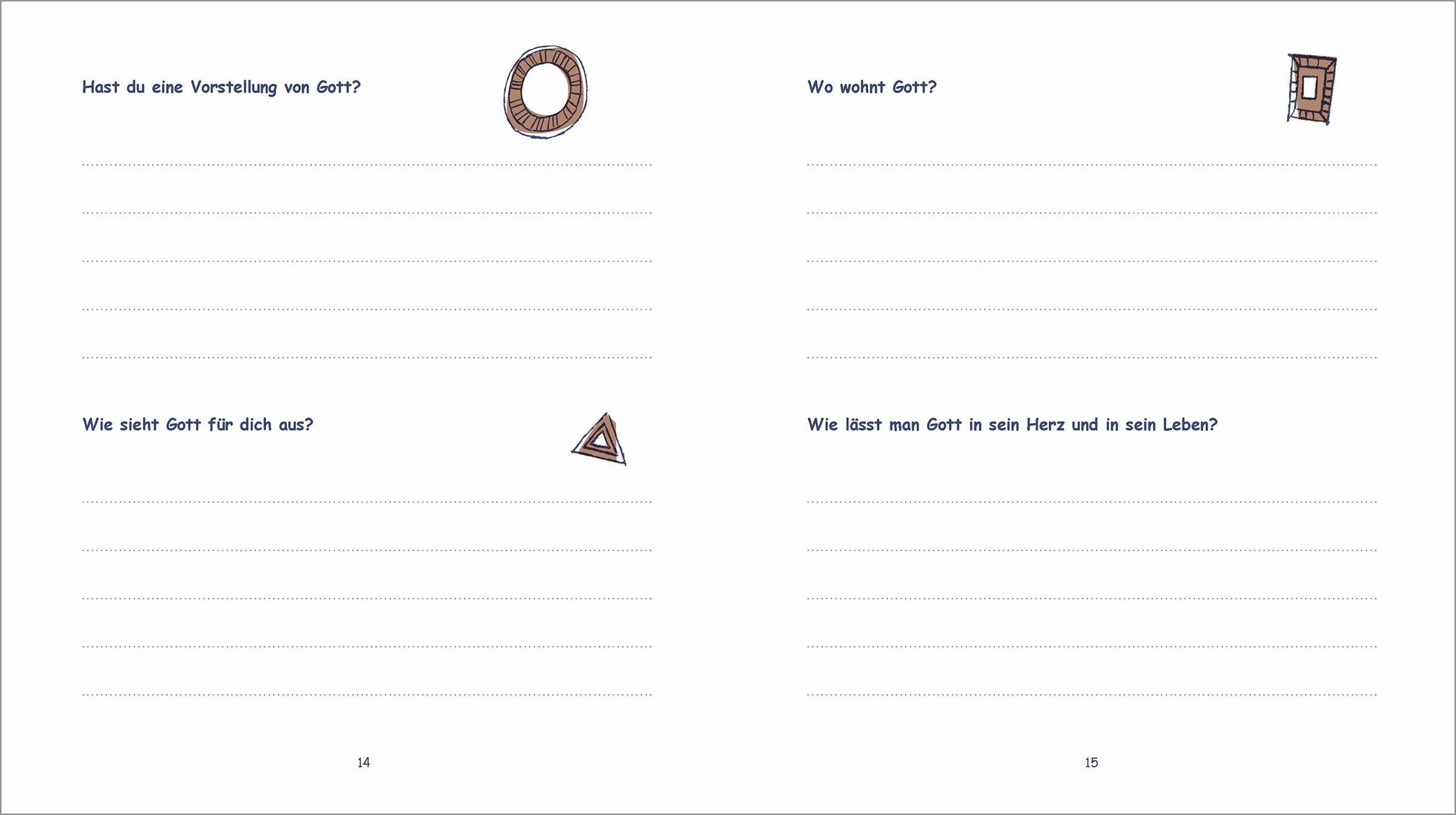 Beispielinhalt (Bild) Das glaub ich! Was glaubst du?