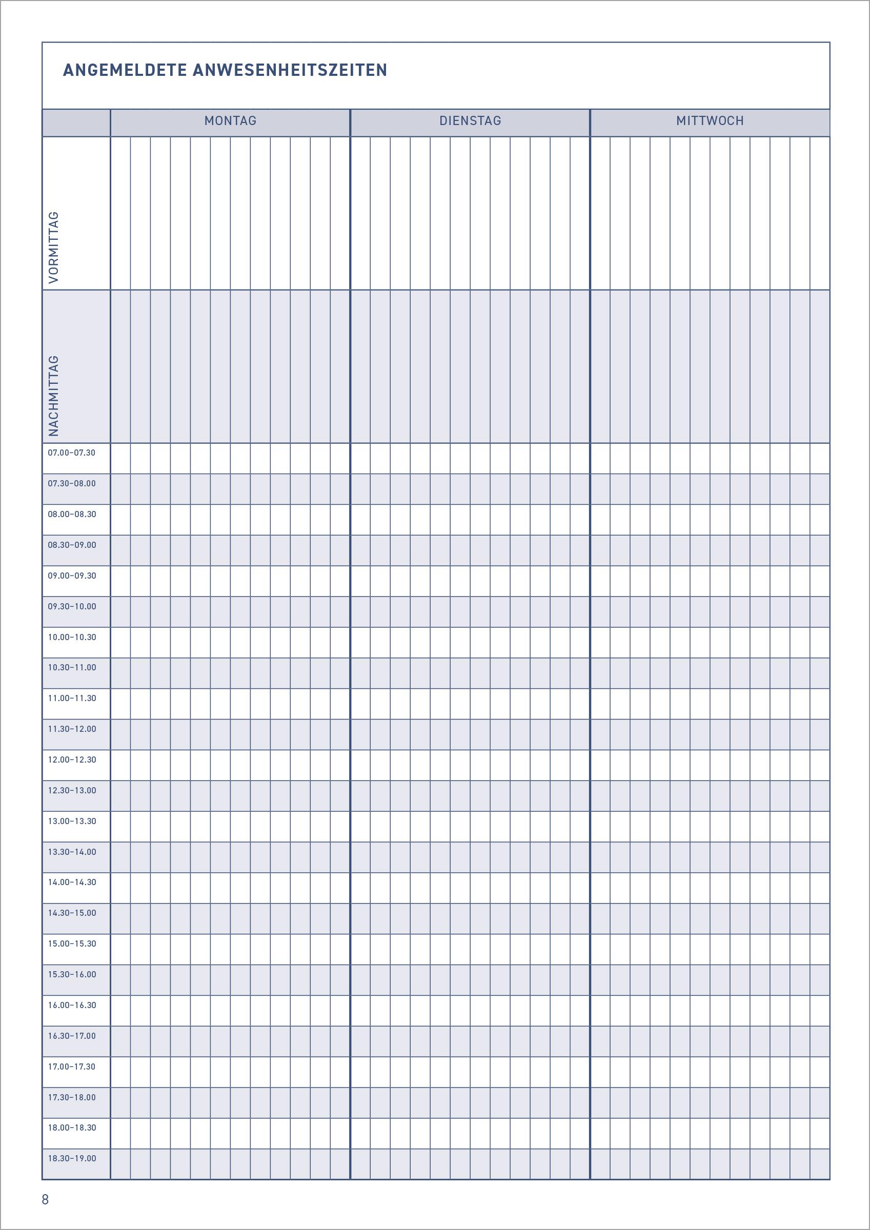 Beispielinhalt (Bild) Gruppentagebuch Krippe und Kindertagespflege
