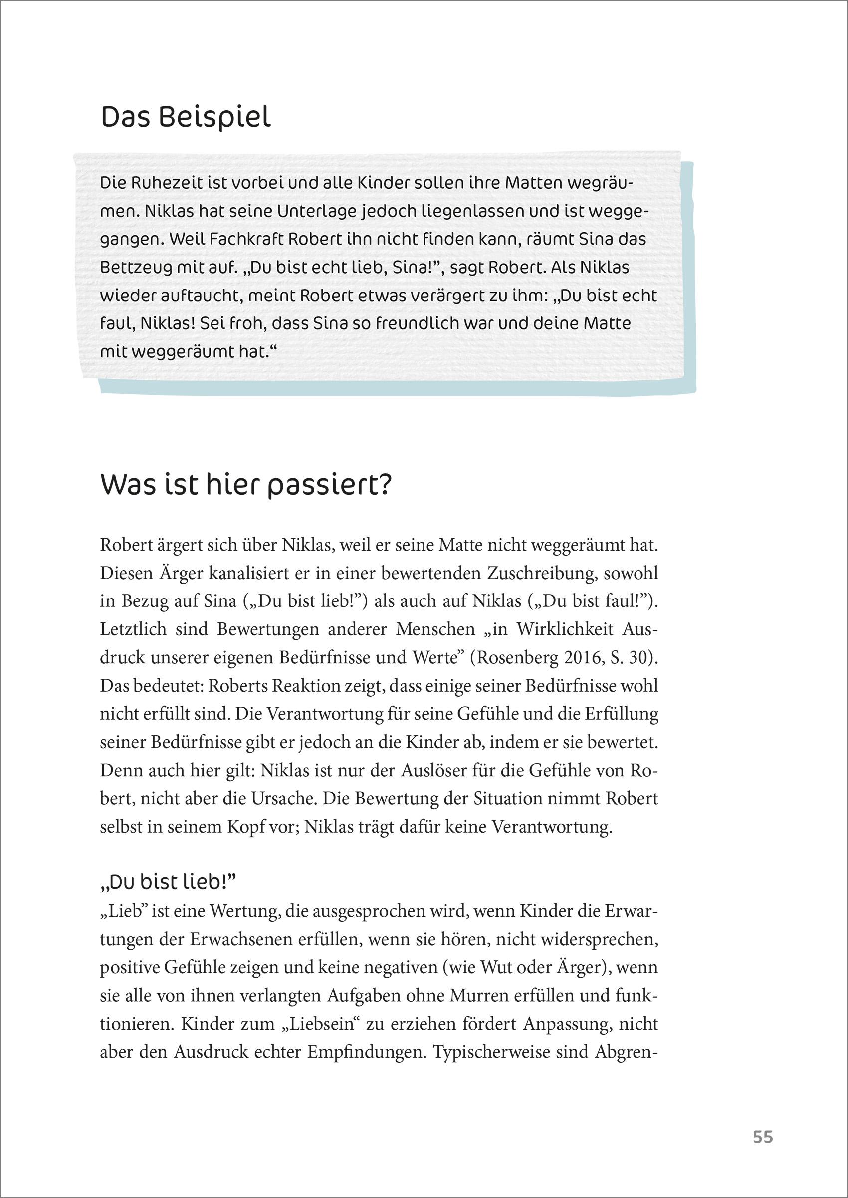 Beispielinhalt (Bild) Wörterzauber statt Sprachgewalt