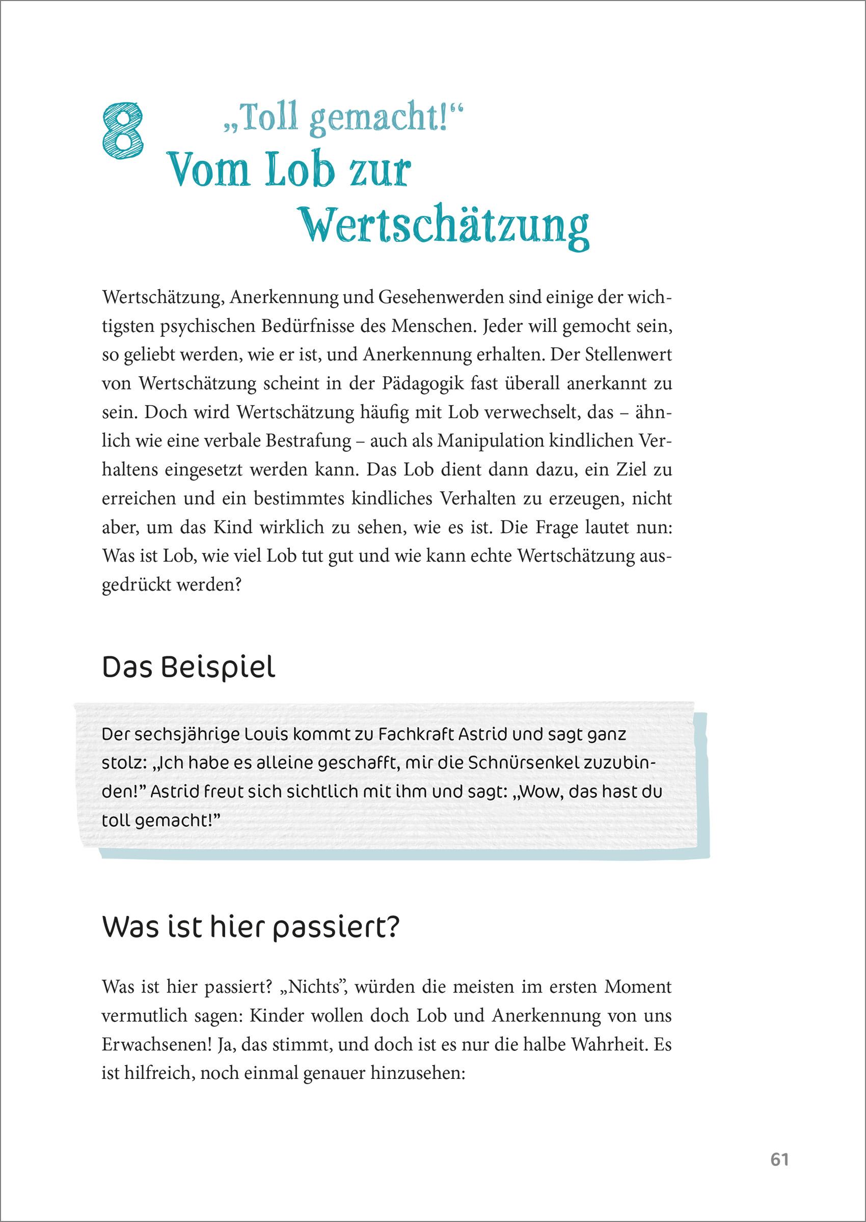 Beispielinhalt (Bild) Wörterzauber statt Sprachgewalt