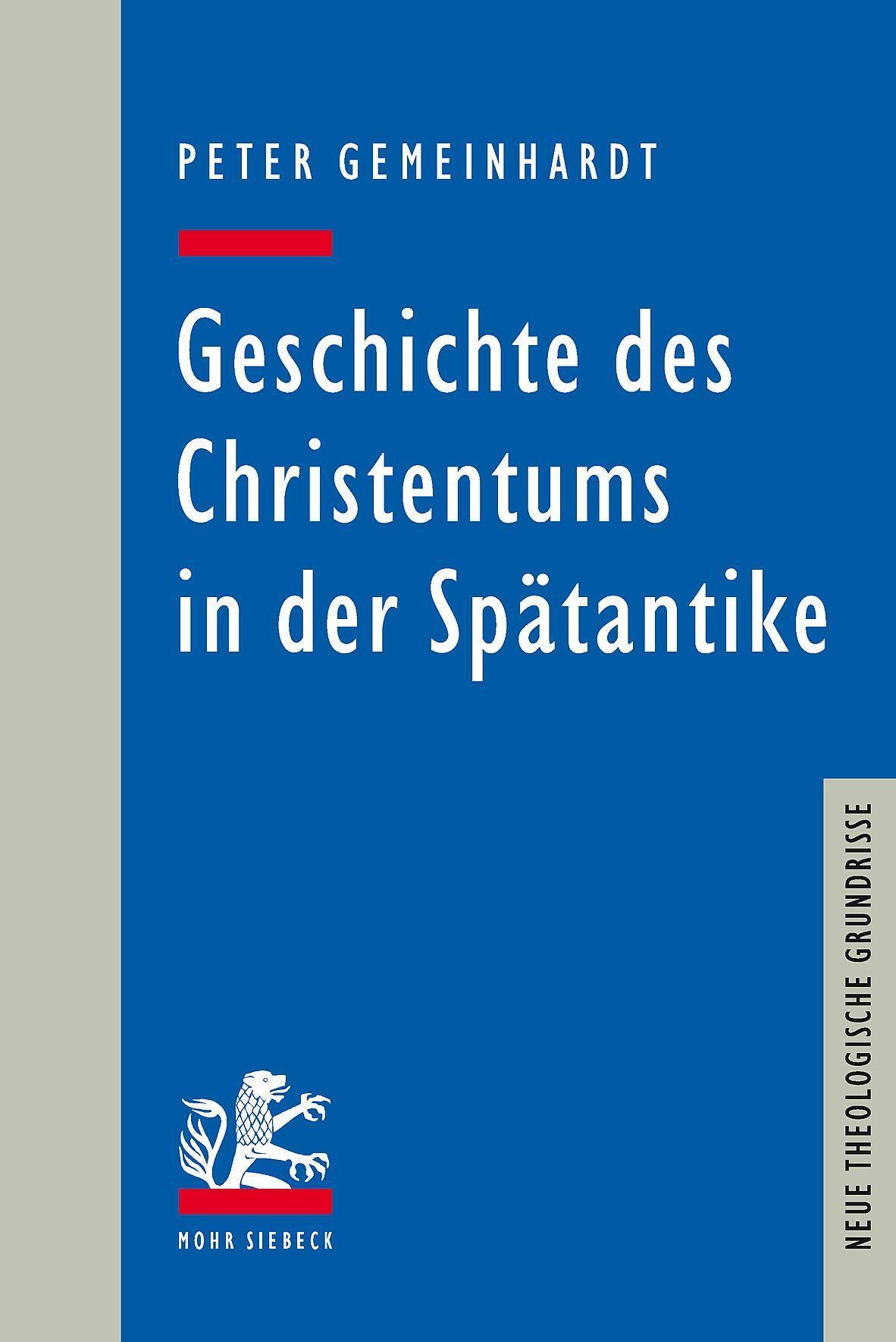 Vorderes Coverbild Geschichte des Christentums in der Spätantike