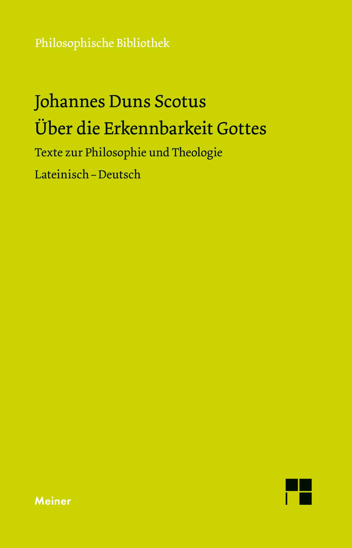 Vorderes Coverbild Über die Erkennbarkeit Gottes