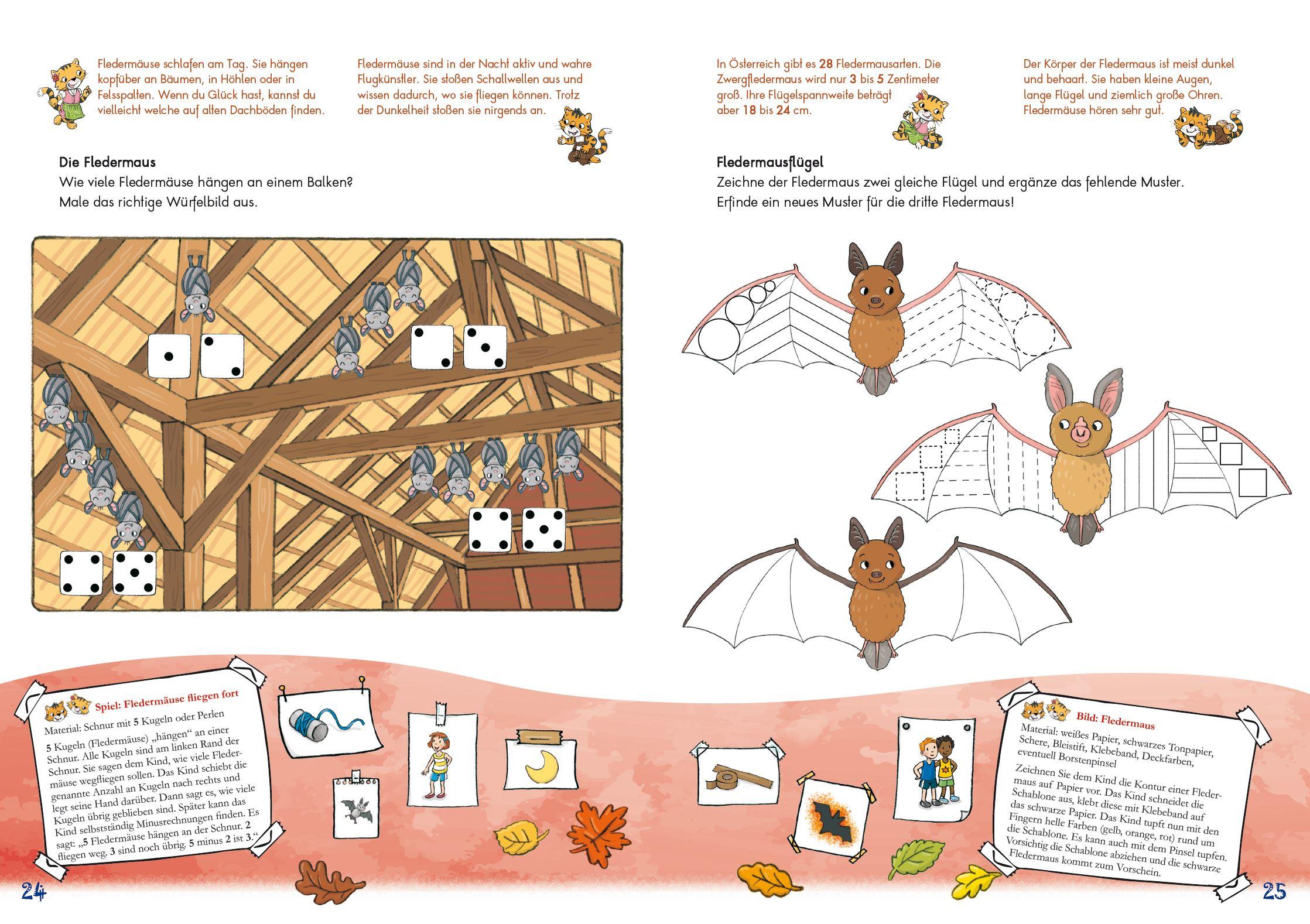 Beispielinhalt (Bild) Österreich entdecken mit Teo und Tia - Tiere